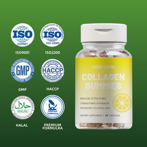 OEM/ODM  Gomitas de Colágeno para Adultos, Complejo de Belleza Sin Azúcar, Gomitas Vita con Péptidos de Colágeno y Vitamina C, 45 Unidades - Product Image 5