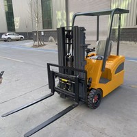 FS FS-10 Indoor Dreirad-Gabelstapler mit Lithium-Ionen-Batterie und Hydraulischem Seitenschieber für Palettenbe- und -entladung