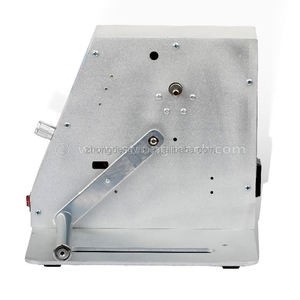 Machine de rembobinage automatique d'étiquettes, pour étiquettes d'entretien, codes-barres adhésifs, avec mandrin de rouleau, bidirectionnelle et réglable - Product Image 5