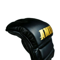 Gants de boxe MMA personnalisés avec logos, en cuir PU Taidou, taille universelle