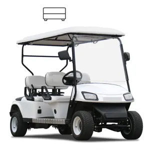 2021精彩设计4座高尔夫球车60v电动经典汽车迷你车-高尔夫
