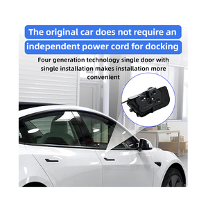 Accessoires de voiture lursk portes d'aspiration électriques anti-pincement serrure de porte à fermeture douce fermeture douce plug and play pour Tes <span class=keywords><strong>la</strong></span> modèle 3/y - Product Image 4