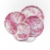 Barquette jetable en plastique PET / Contenant à salade / Contenant à snacks / Assiette de service pour sushi, biscuits, nouilles / Personnalisable / Luxueux / Style japonais / Pour sucre