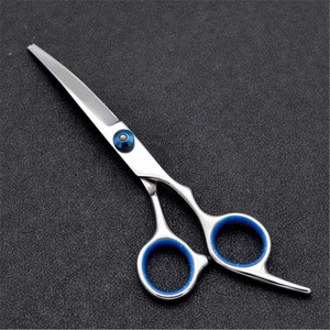 Tijeras Profesionales para Peluquería Canina, Acero Inoxidable, Azules, Juego de 8 Piezas para Recortar el Pelo de Gatos, Diseño Práctico - Product Image 4