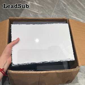 <span class=keywords><strong>Grande</strong></span> taille 20x30 sublimation blanc brillant mat photo <span class=keywords><strong>ardoise</strong></span> impression uv gravure laser pierre polie artisanat pour la <span class=keywords><strong>d</strong></span>écoration de la maison - Product Image 3