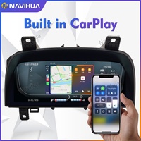Navihua Tableau de bord numérique LCD 12,3 pouces pour Land Rover Discovery 4 10-16 pour Range Rover Sport 10-12