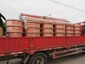 Tubo <span class=keywords><strong>de</strong></span> cobre rojo <span class=keywords><strong>de</strong></span> alta pureza para cableado eléctrico Accesorios <span class=keywords><strong>de</strong></span> plomería Maquinaria industrial - Product Image 2