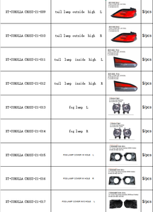 Conjunto de Faros LED de Repuesto para <span class=keywords><strong>Toyota</strong></span> <span class=keywords><strong>Corolla</strong></span> <span class=keywords><strong>Cross</strong></span> LE Hybrid <span class=keywords><strong>S</strong></span>/SE <span class=keywords><strong>2022</strong></span> 2023 2024, Faro Delantero 81110-0A230 - Product Image 3