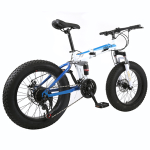 2023 nouveau modèle <span class=keywords><strong>pliant</strong></span> <span class=keywords><strong>fatbike</strong></span> vélo gros pneu 26*4.0 acier neige vélo frein à disque gros vélo VTT vélo - Product Image 3