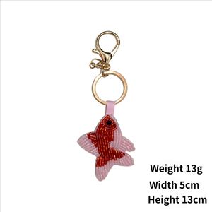 การ์ตูนรูปเปลือกหอย ปลาดาว ปู ของตกแต่งเล็บ DIY ลูกปัด ผ้าสติกเกอร์ พวงกุญแจ สร้อยข้อมือ จี้โลหะ อุปกรณ์ตกแต่งกระเป๋าสำหรับคน - Product Image 3