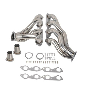 Colector <span class=keywords><strong>de</strong></span> escape <span class=keywords><strong>de</strong></span> acero inoxidable personalizable ODM/OEM <span class=keywords><strong>de</strong></span> alto rendimiento para Chevy Brockwood 71-72/Townsman 1972 - Product Image 1