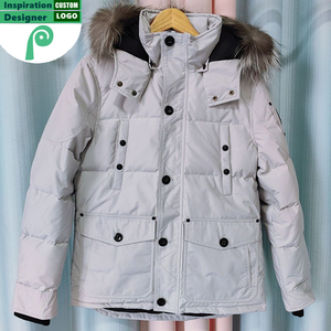 Áo khoác phao mùa đông ngoài trời nam Moose cao cấp có mũ lông thú thật - Product Image 5