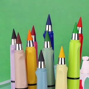 Crayon de charpentier sans encre, sans aiguisage, corps en papier écologique, pointe en alliage HB, outil de marquage pour le travail du bois et la construction, certifié CE, 13 couleurs - Product Image 4