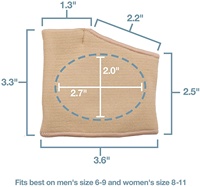 Coussin de soins des pieds, coussins métatarsiens, boule de coussinets de pieds