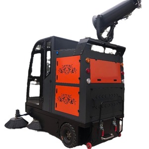 Ride On Sweeper 800mm Main Brush 500mm Side Brush 48V Electric Industrial Factory Commercial Cleaning Vehicle - Product Image 5