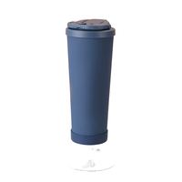 Mug isotherme personnalisé grande capacité en acier inoxydable, sans BPA, anti-fuite, avec revêtement céramique intérieur et paille pour café et lait