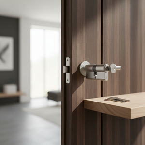 Cilindri di Chiusura ISEO 30X30 82R66D0309C..5 con Manopola Nichelata Prodotti in Italia - Product Image 3