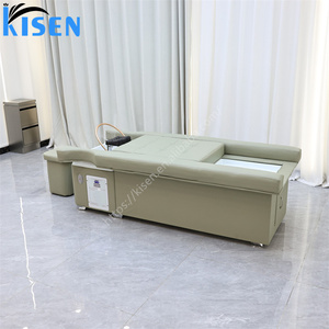 KISEN Envío Gratis Cama de Champú Eléctrica Ajustable para Salón de Belleza, Equipo de Masaje para Pedicura, Lavacabezas para Terapia Capilar, Salón de Belleza - Product Image 2