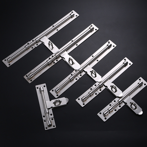Pestillo de Seguridad Antirrobo de Acero Inoxidable 304, Reforzado y de Superficie Amplia, para Montaje en Puerta - Product Image 1