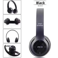 Casque sans fil P47 à suppression active du bruit avec commande vocale, étanche et batterie longue durée – Vente directe usine
