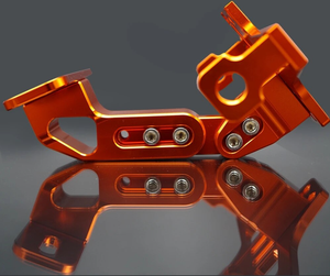 Support de cadre de <span class=keywords><strong>plaque</strong></span> d'<span class=keywords><strong>immatriculation</strong></span> à angle réglable CNC pour moto - Product Image 2