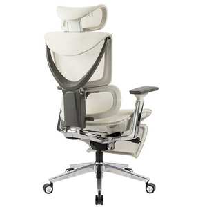 Silla de oficina ergonómica de malla ejecutiva Boss ajustable en altura con respaldo alto cómodo de lujo para largas horas de trabajo - Product Image 4