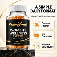 Gummies OEM sous Marque Privée pour l'Augmentation des Hanches, Supplément Naturel d'Extrait de Racine de Maca pour l'Amélioration des Fesses, Amplificateur de Fessiers pour Femmes