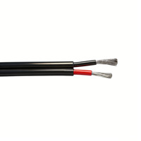 Câble solaire H1Z2Z2-K DC 1500V certifié TUV, câble d'extension de panneau solaire 2,5 mm, câble solaire en cuivre étamé, fil électrique