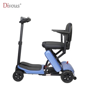 Scooter Eléctrico Plegable Ligero de 4 Ruedas, Nuevo Diseño 2025, para Personas Mayores y Discapacitadas, Motocicletas Pequeñas - Product Image 4