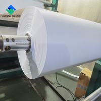 Jiangtai – rouleau d'abat-jour en pvc blanc, 1300mm, diffuseur blanc, film pvc pour feuille de lumière