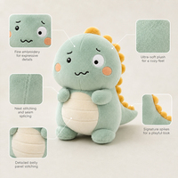 Servicios de Personalización de Juguetes de Peluche, Dinosaurios, Animales, Mascotas de Empresa, Fabricación OEM