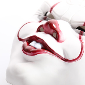 Mascarilla <span class=keywords><strong>de</strong></span> <span class=keywords><strong>payaso</strong></span> escalofriante, máscara <span class=keywords><strong>de</strong></span> disfraz <span class=keywords><strong>de</strong></span> <span class=keywords><strong>payaso</strong></span> fantasma, accesorios <span class=keywords><strong>de</strong></span> Horror para Halloween, barata, venta al por mayor - Product Image 4