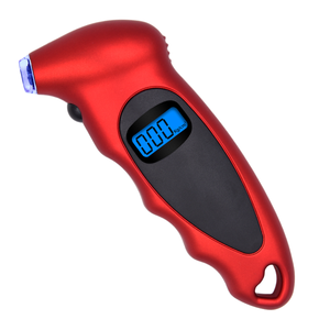 Manómetros Digitales para Neumáticos <span class=keywords><strong>de</strong></span> Auto y Camioneta con Pantalla LCD Retroiluminada y Agarre Antideslizante, Medidor <span class=keywords><strong>de</strong></span> Presión <span class=keywords><strong>de</strong></span> Neumáticos <span class=keywords><strong>de</strong></span> 150 PSI, 4 Configuraciones, Herramienta <span class=keywords><strong>de</strong></span> ABS - Product Image 1