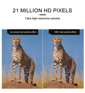 H881 trail camera wildkamera <span class=keywords><strong>caméra</strong></span> <span class=keywords><strong>de</strong></span> <span class=keywords><strong>chasse</strong></span> univision <span class=keywords><strong>caméra</strong></span> <span class=keywords><strong>de</strong></span> sécurité intérieure sans fil IP66 étanche HD 21mp CMOS - Product Image 4