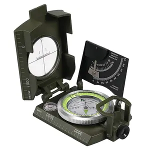 K4074 Compass multi-functional incline gauge metal luminous genuine compass needle