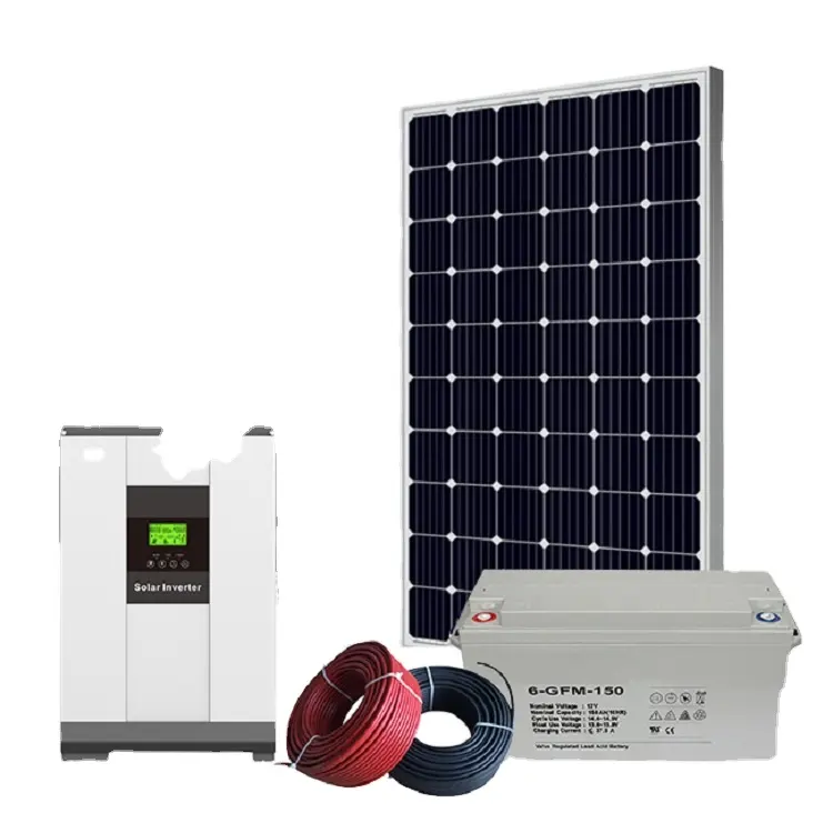8KW easily accessible solar panels suitable for hybrid systems and on grid connected solar system suppliers for home use