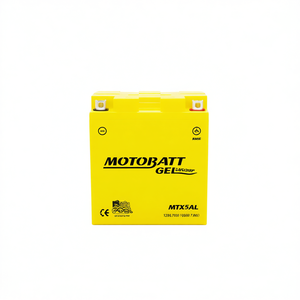 Nouvelle batterie de moto Motobatt 12V 7Ah AGM rechargeable MTX5AL BQ011 - Product Image 2