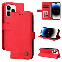 Étui portefeuille rétro vintage en cuir mat pour Iphone 17 Air 16E 16 15 14 13 12 Mini 11 Pro Max X XS XR 7 8 Plus 6 6S Housse de téléphone