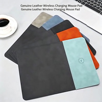Sac pour ordinateur portable en cuir de qualité supérieure avec chargeur sans fil rapide 15W, housse pour ordinateur portable de bureau, logo personnalisé, couleur et emballage personnalisés, entreprise