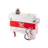 Servomoteur numérique KST X08H V6.0 2.8Kgf.cm 0.09sec à engrenages métalliques pour planeurs RC, drones M3 Max, avions RC pour adultes, drones cargo