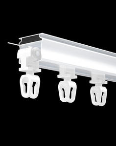 Rail de rideau à plis ondulés en alliage d'aluminium écologique, modèle S, pour l'Arabie Saoudite – Vente chaude - Product Image 1