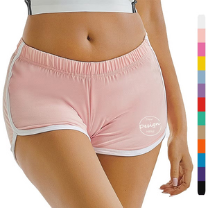 Pantalones cortos de sudor de cintura alta para mujer Algodón elástico Spandex Características transpirables Calidad de exportación Precio al por mayor - Product Image 5