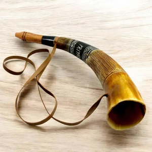 Handmade <b>Buffalo</b> <b>Horn</b> Signal Blowing <b>Horn</b> Viking Medieval Call <b>Horn</b> For Wedding Ceremony Festival Reenactment - Product Image 5