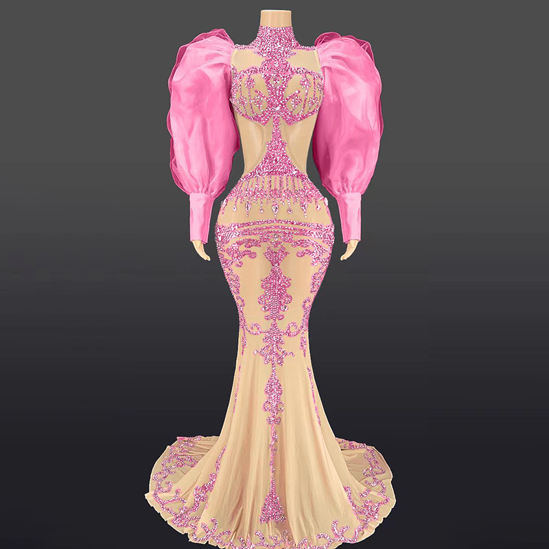 Coming to America Gold Dress - Novance Fashion's Mermaid Evening Gown