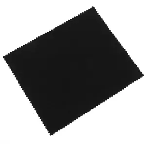 Qmoonサングラスアクセサリークリーナー服ブラックカスタムロゴマイクロファイバーサングラスクリーニングクロス