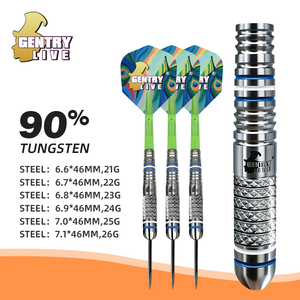 Juego de Dardos Gentry Live Shiguang con Punta de Acero de Tungsteno al 90% o Punta Blanda - Product Image 6