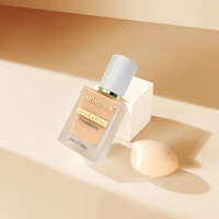 Cosmétiques naturels Fond de teint liquide à couvrance complète Maquillage imperméable et mat Correcteur longue durée de marque privée