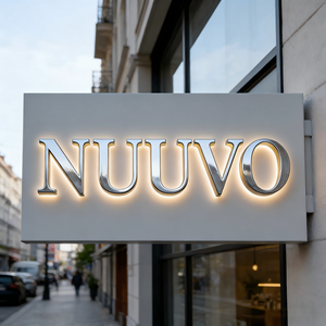 Enseigne commerciale rectangulaire personnalisée à LED avec lettres métalliques rétroéclairées, haute luminosité, anti-poussière - Product Image 3