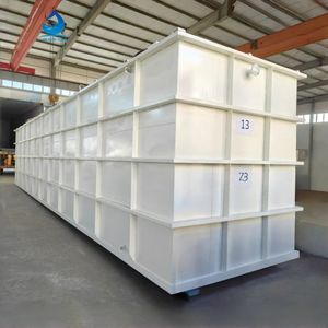 Planta de Tratamiento de Aguas Residuales Sanitarias y de Lavandería, Garantía de 1 Año, Tecnología MBR, Alta Capacidad 5000L/Hora - Product Image 1
