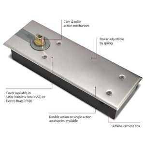 Tự động pivot cửa gần hơn bản vá phù hợp thép không gỉ thủy lực tầng mùa xuân máy cho siêu Heavy Duty cửa - Product Image 2